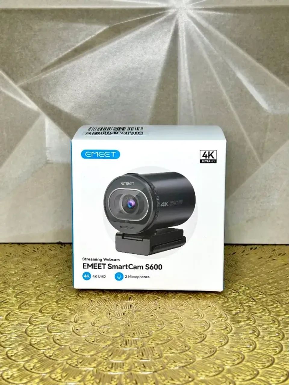 Webcam Emeet Smartcam S600 4K - Melhor que Logitech - Foto 3