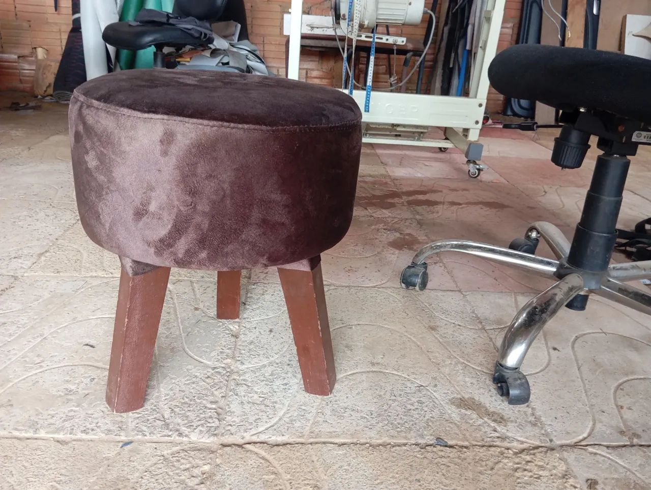 Sofá-cama reformamos banco puff poltronas - Foto 2