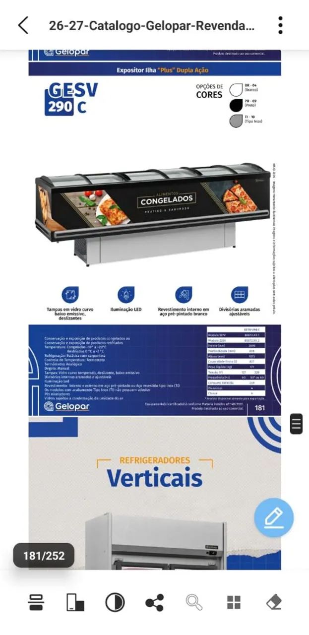 Vendo freezer 