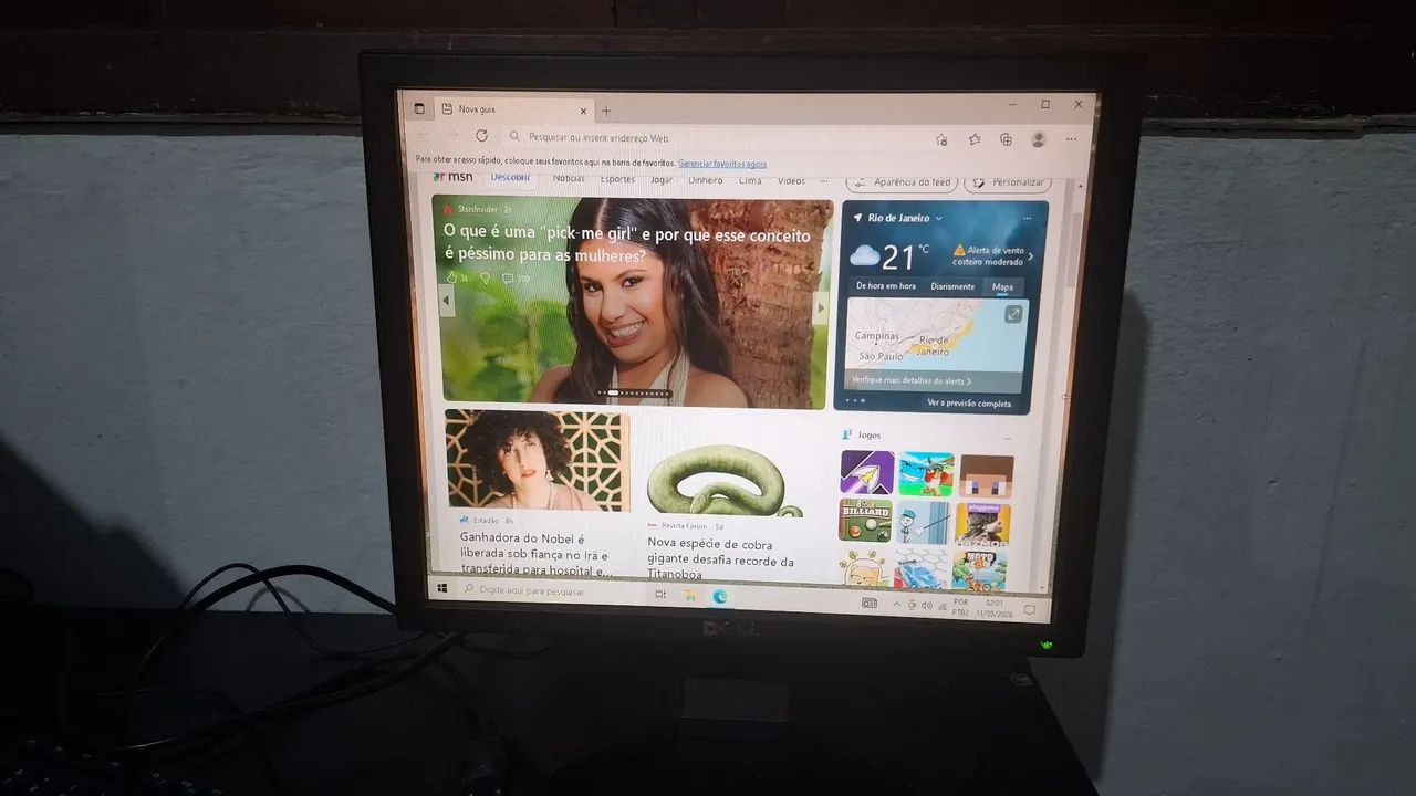Monitor Dell de 17 polegadas com entrada VGA  - Foto 2