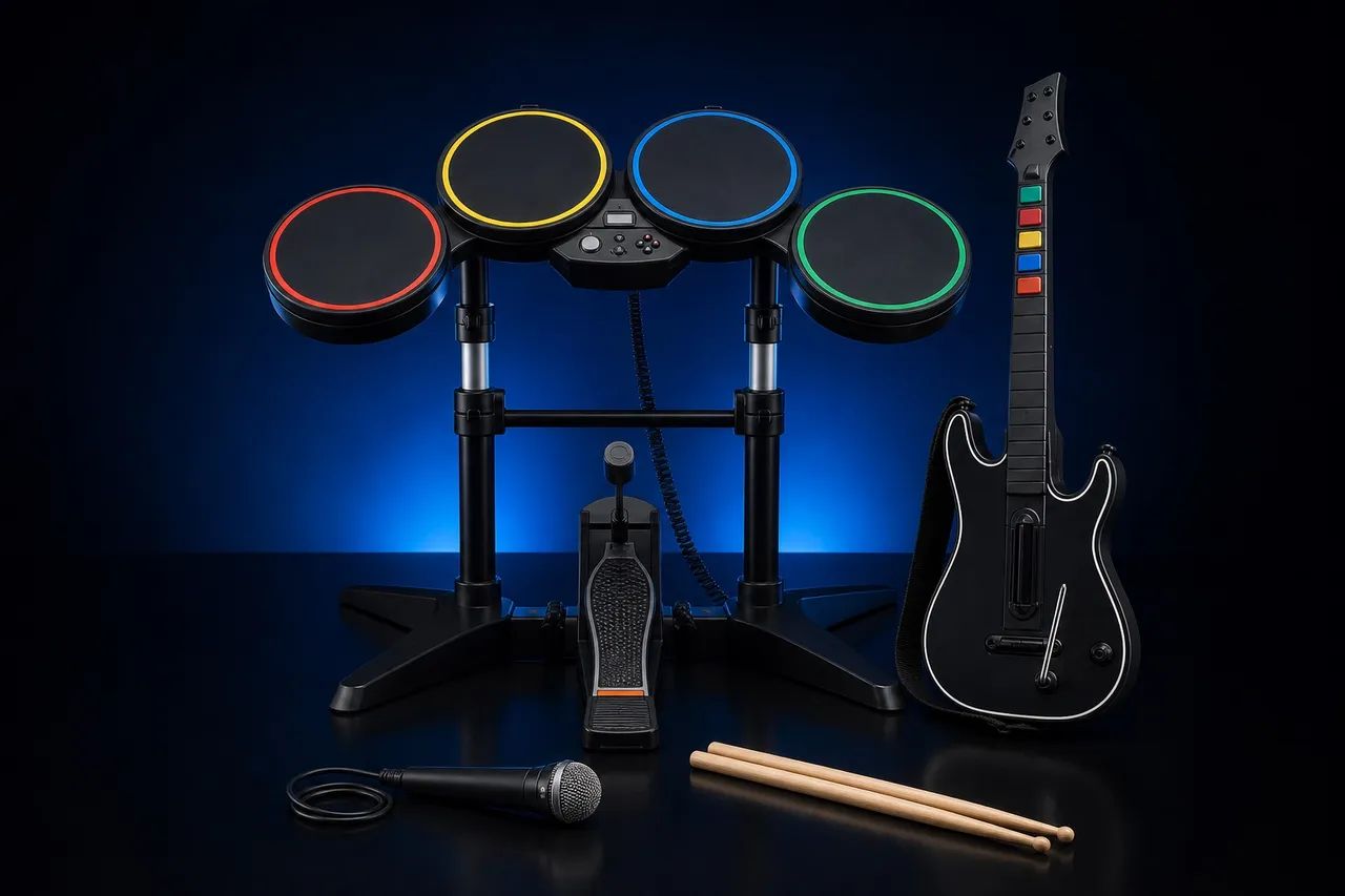 Bateria rock band 