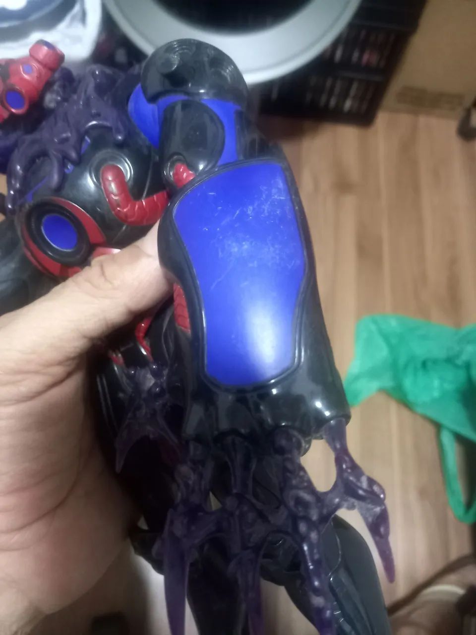 BONECO DA LINHA MAX STEEL  VILAO TOX ZON  - Foto 4