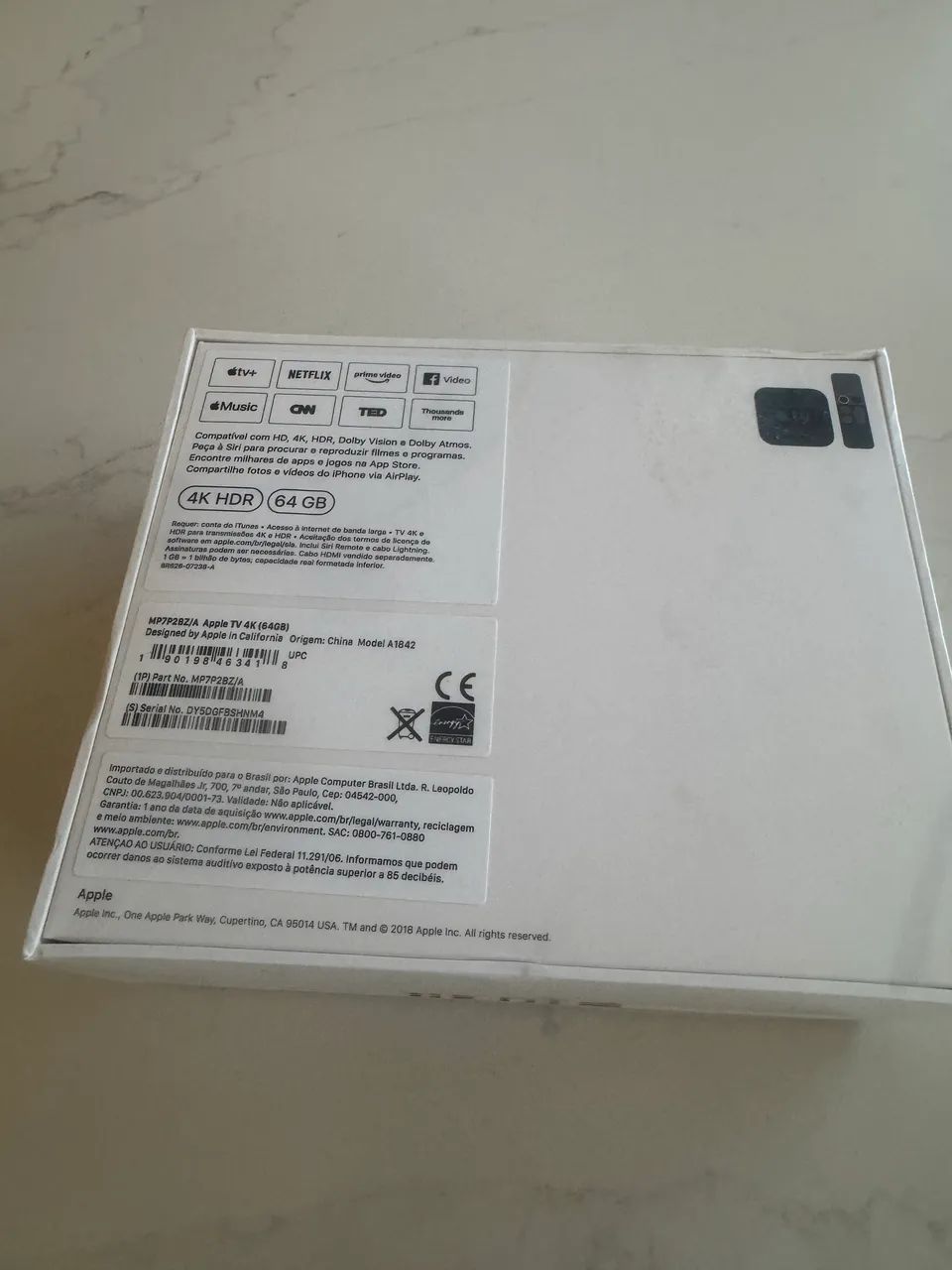 Apple TV 4K (1ª geração, modelo A1842) - Foto 2