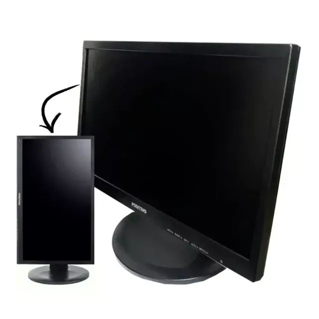 Monitor Positivo 19 Pol. LED Widescreen, 19EB13 Vendo por mudança