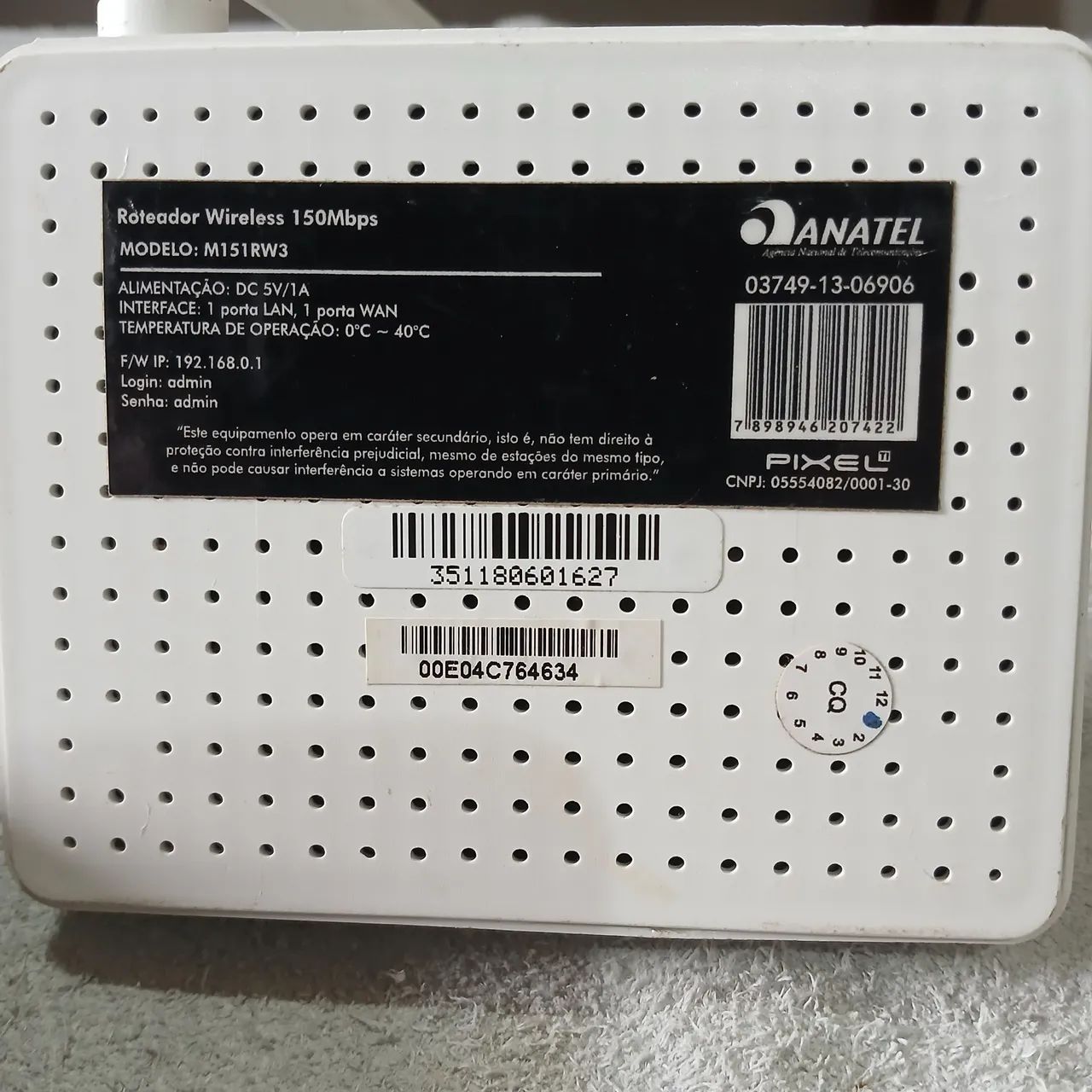 Roteador wireless 150mbps Pixel TI mod M151RW3 - Foto 2