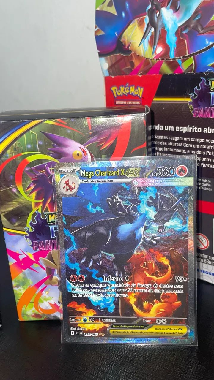 Mega Charizard X EX - Venda apenas para Fortaleza - Foto 5