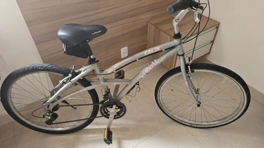 Bicicleta Caloi 100 Sport Aro 26 - 21 Marchas Shimano - Confortável - Foto 2