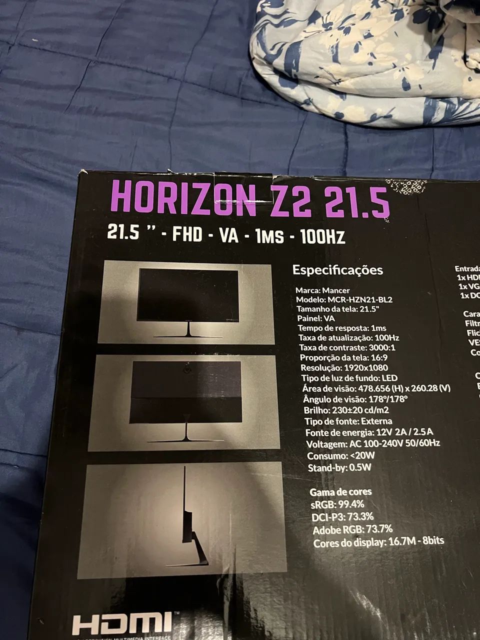 Monitor game novo