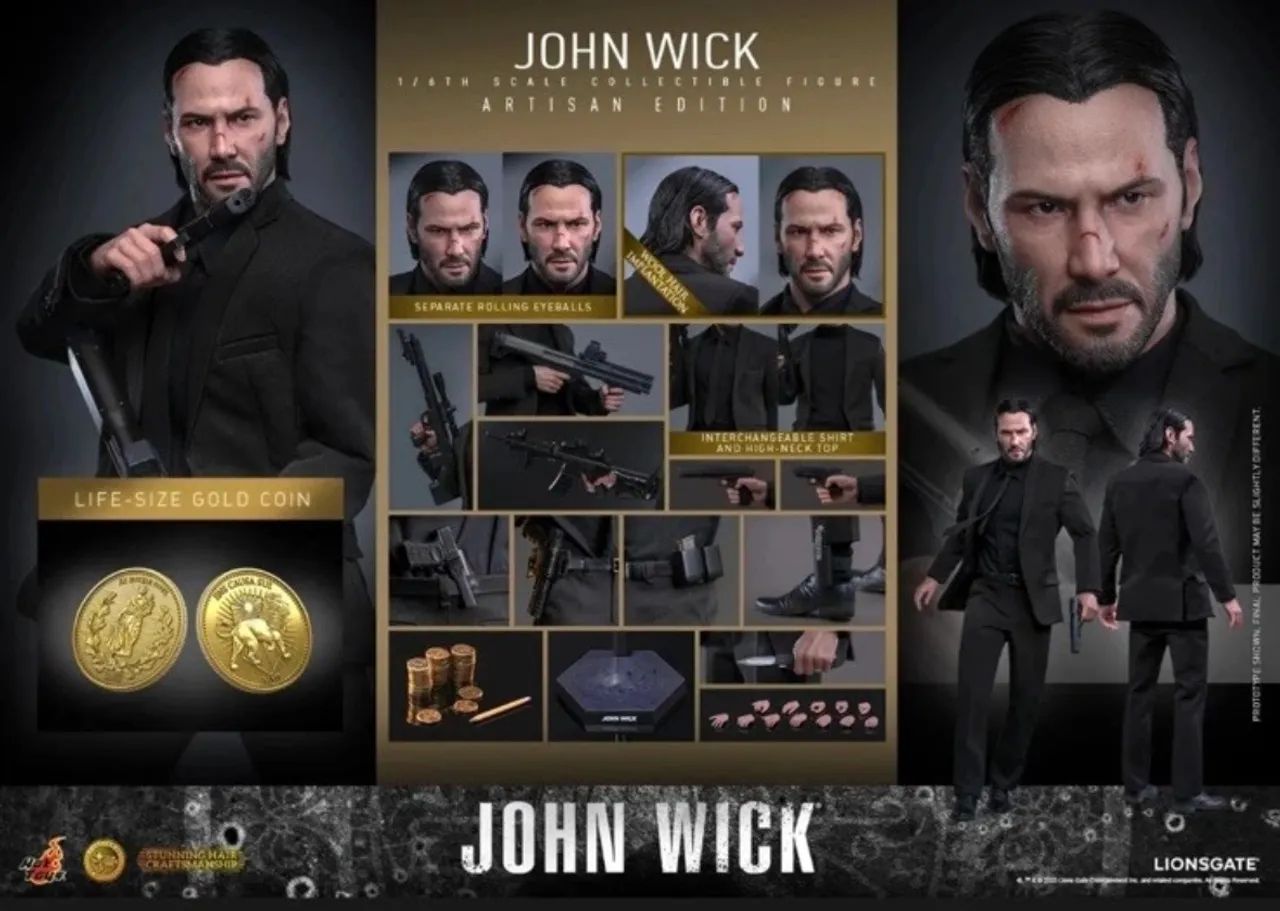 Hot toys John Wick artisan  - Foto 3