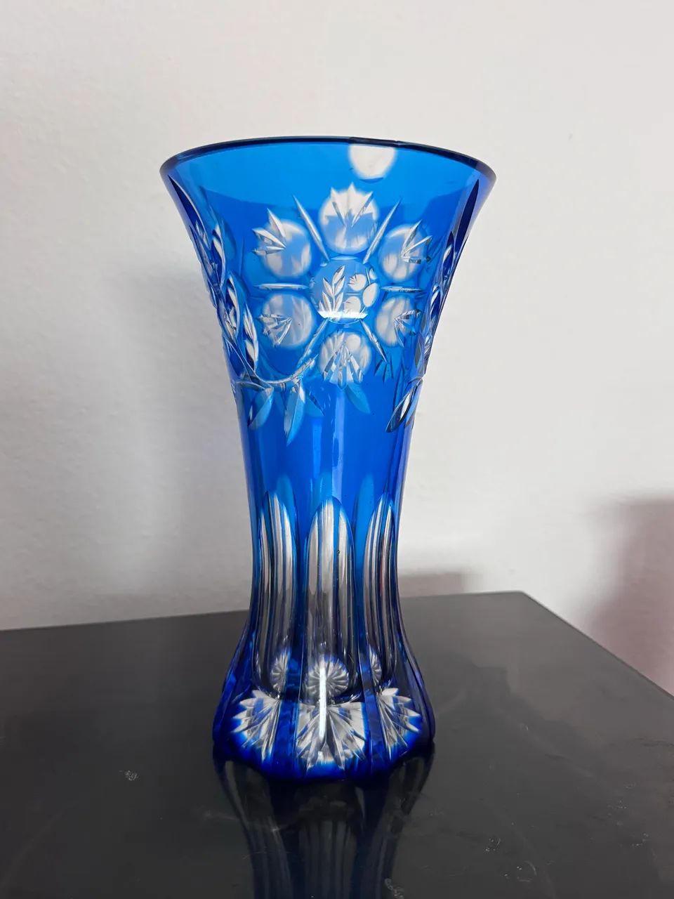 Vaso estilo Murano azul - Foto 2