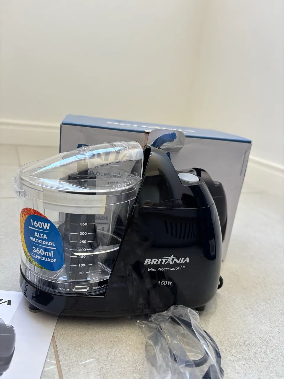Mini processador de alimentos Britânia  - Foto 4
