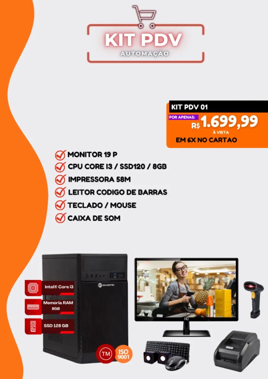 Kit PDV para automação comercial - Foto 2
