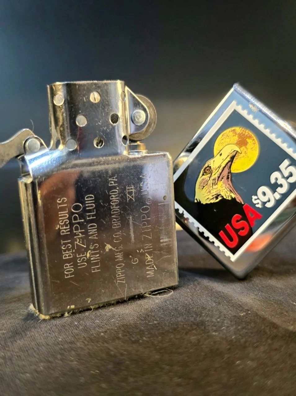 ZIPPO SERIE SELOS AMERICANOS - RARO - Foto 5
