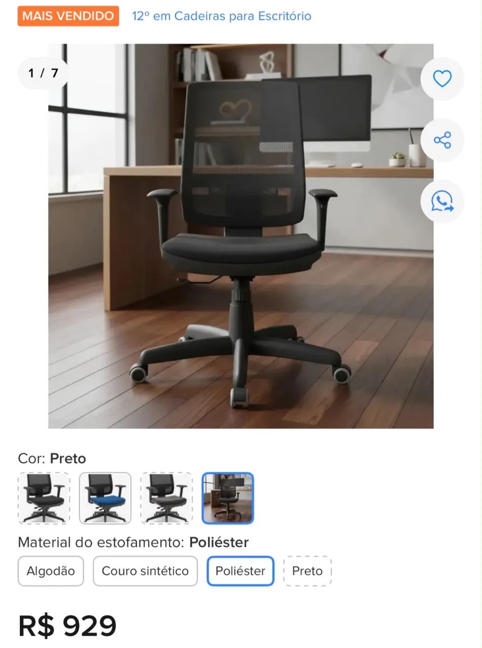 Conjunto de 4 cadeiras Cavaletti em perfeito estado
