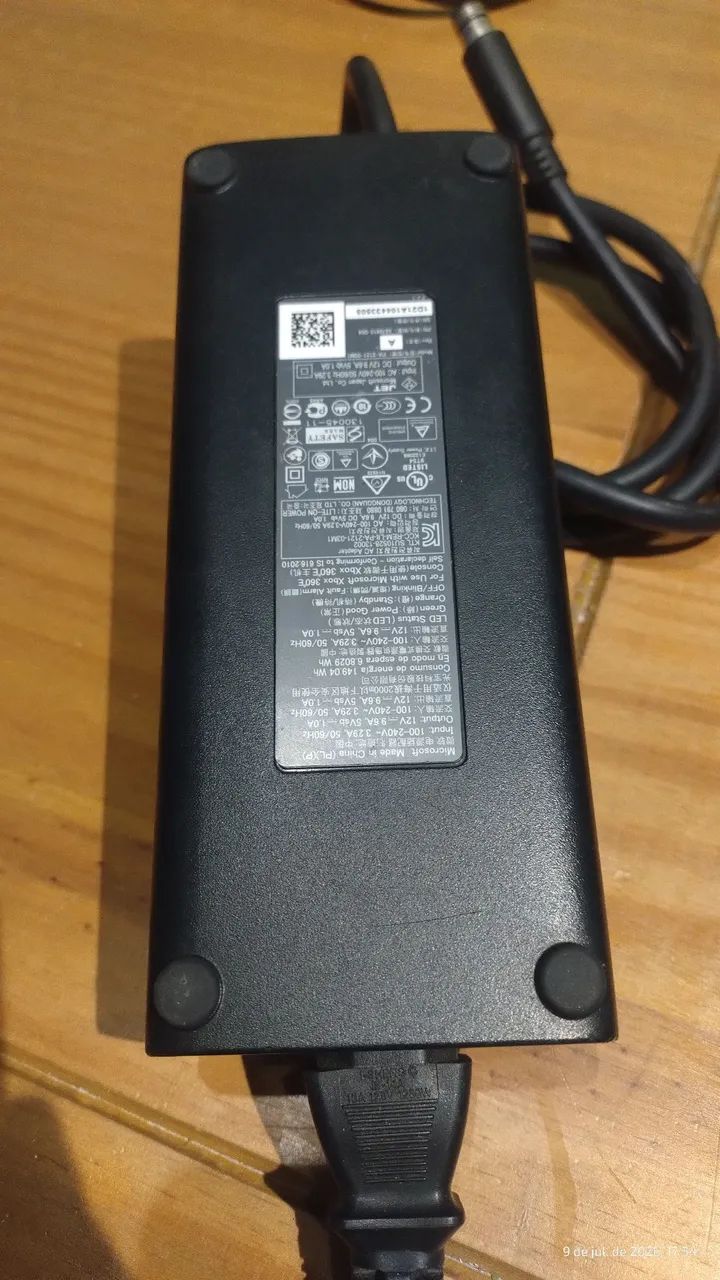 Fonte Bivolt Xbox 360 (original) - Foto 3