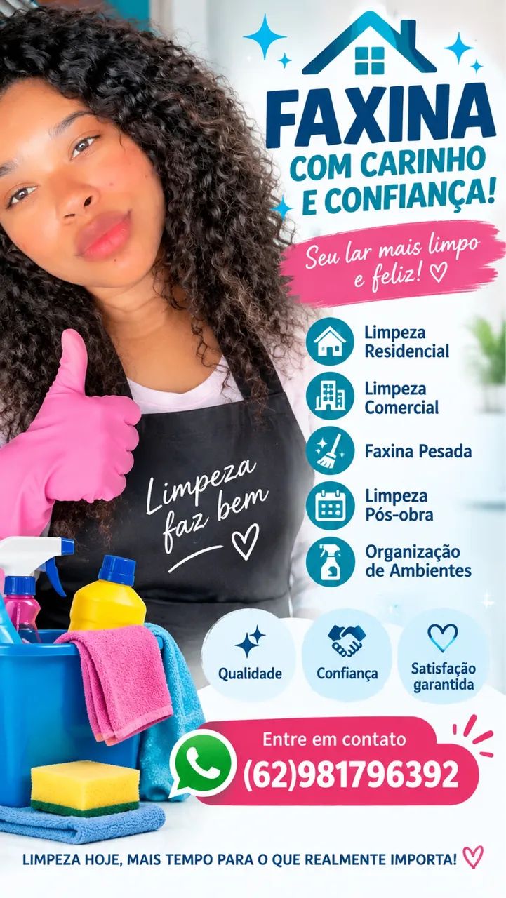 Faxina a partir 200