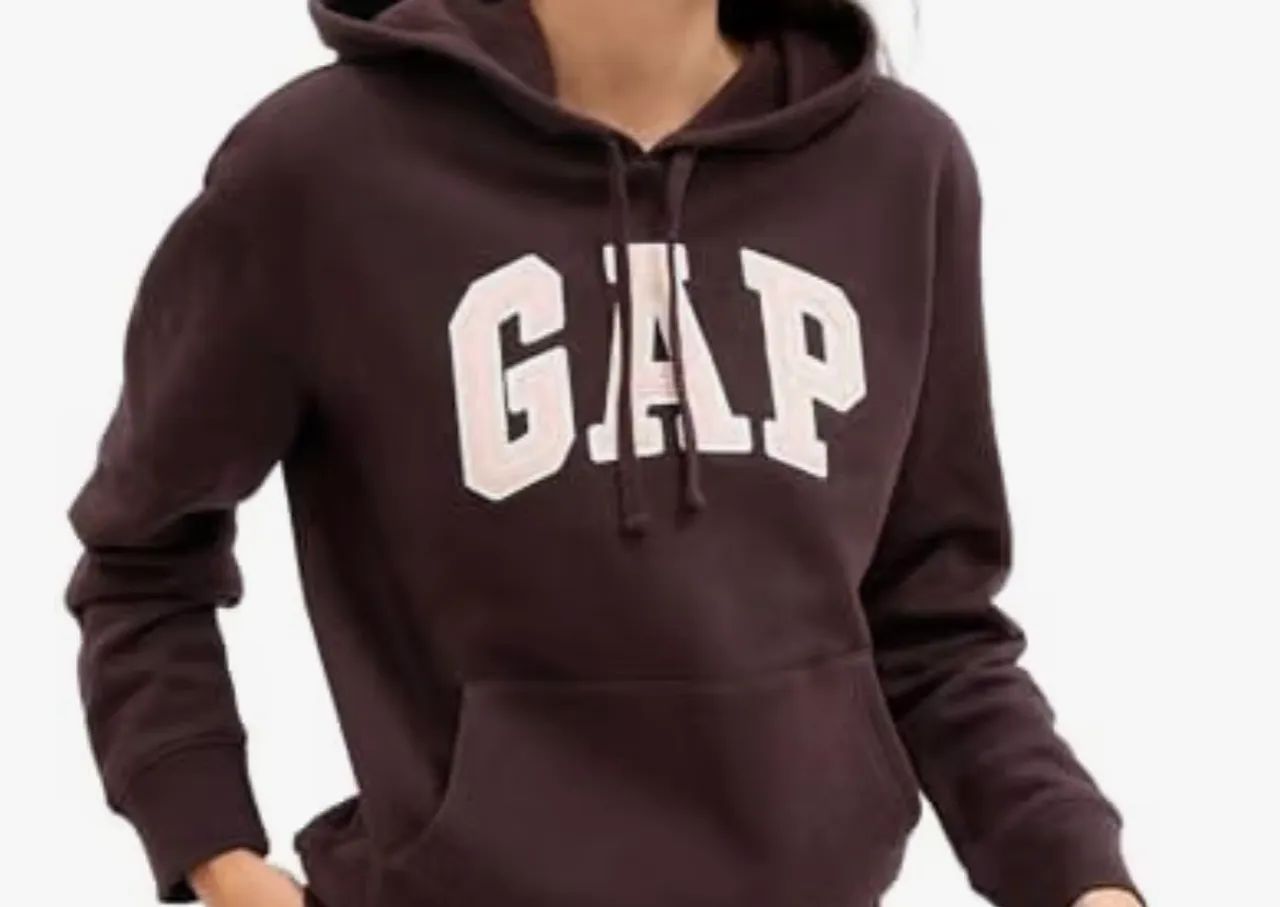 Moletom GAP feminino marrom com capuz ( NOVO ) - Foto 2