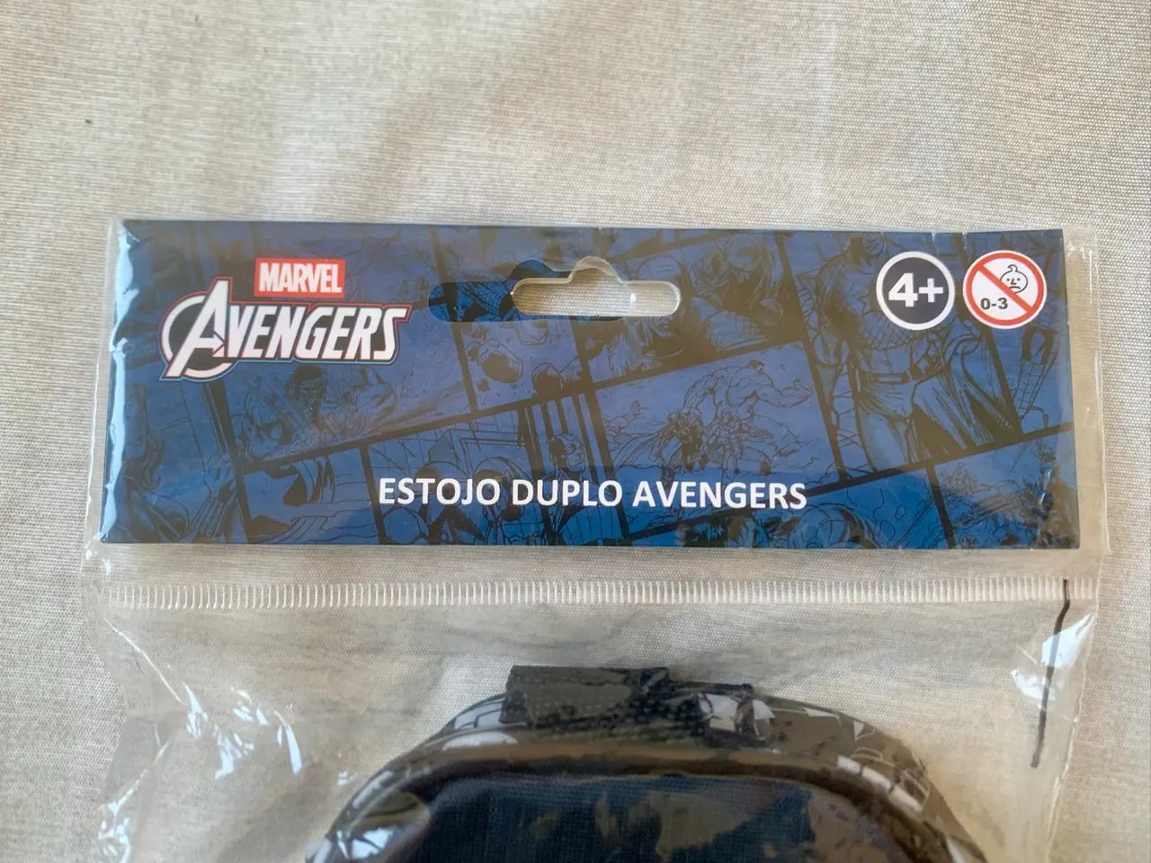 Estojo Escolar Avengers - Foto 2