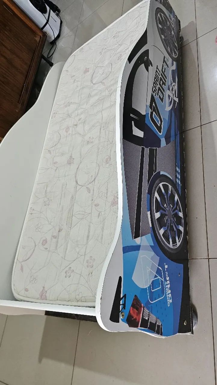 Cama infantil modelo carro.  - Foto 3