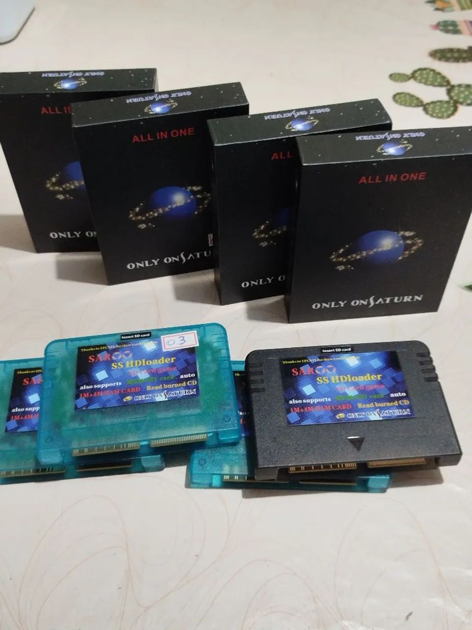 Saroo cartucho de ss hd loader sega Saturno  - Foto 3