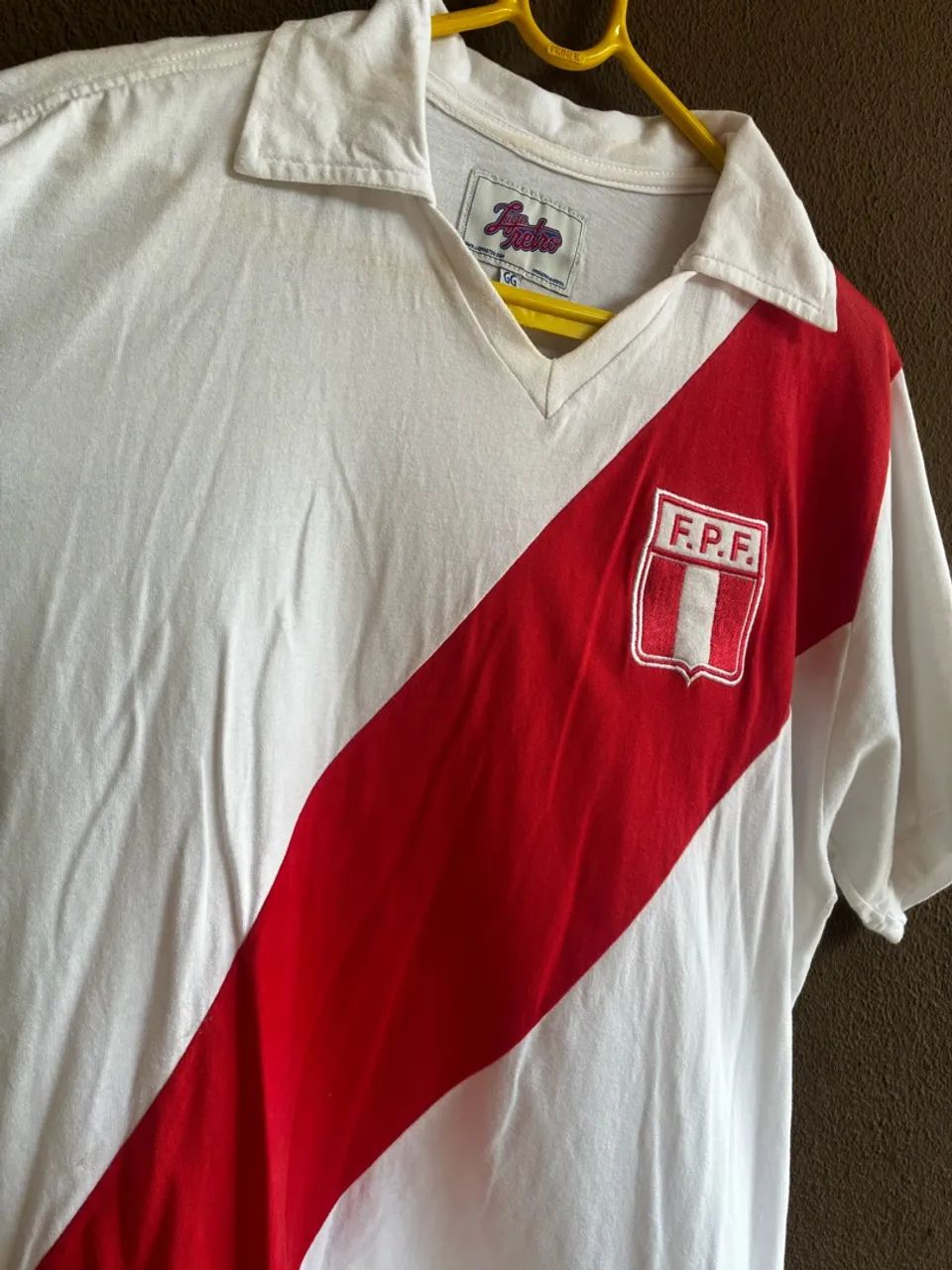 Camisa seleção Peru 1970 Retrô Gol  - Foto 4