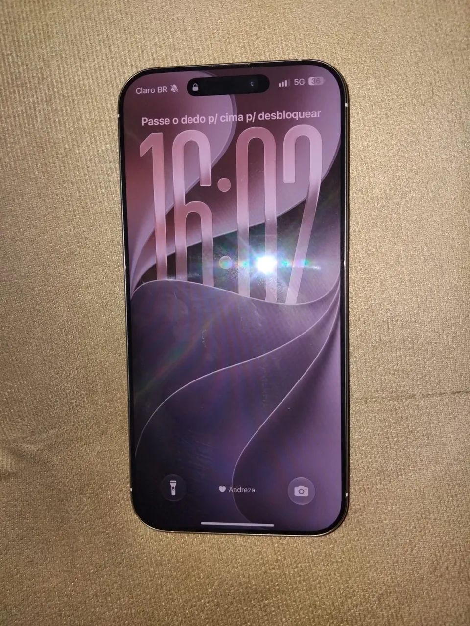 Vendo iPhone 16 pro Max 256Gb branco - Foto 4