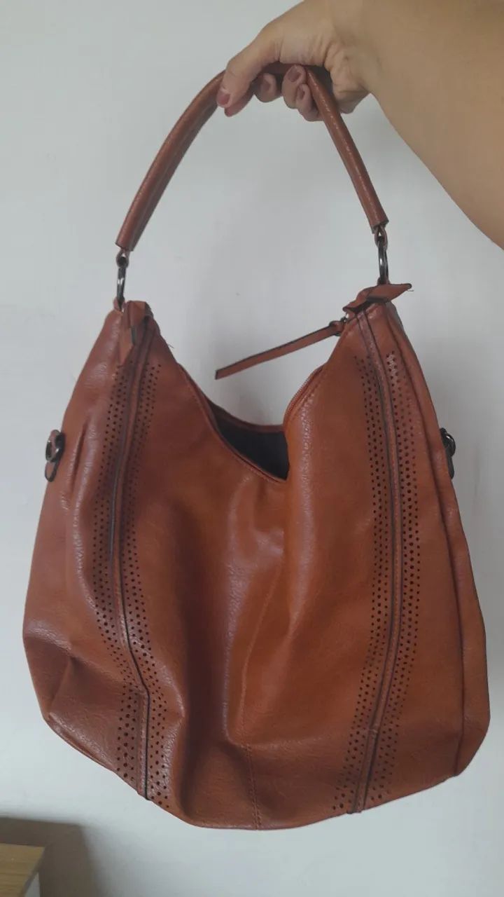 Bolsas novas ,em couro tratado - Foto 3