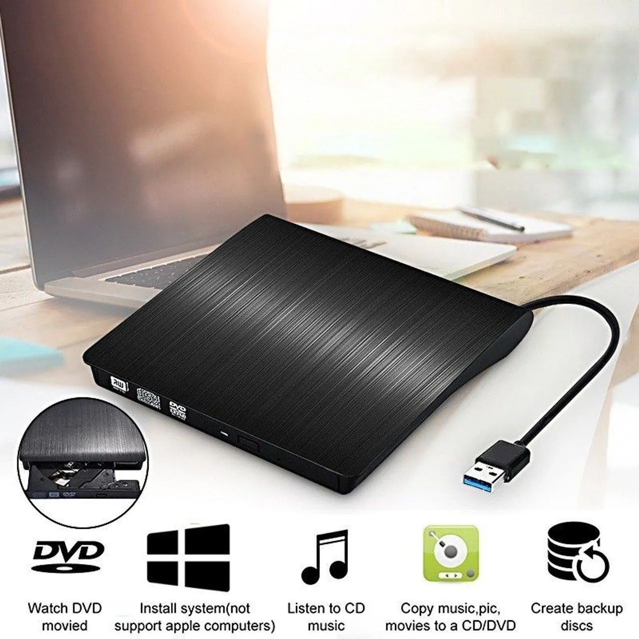 Leitor de CD e DVD  - Foto 2