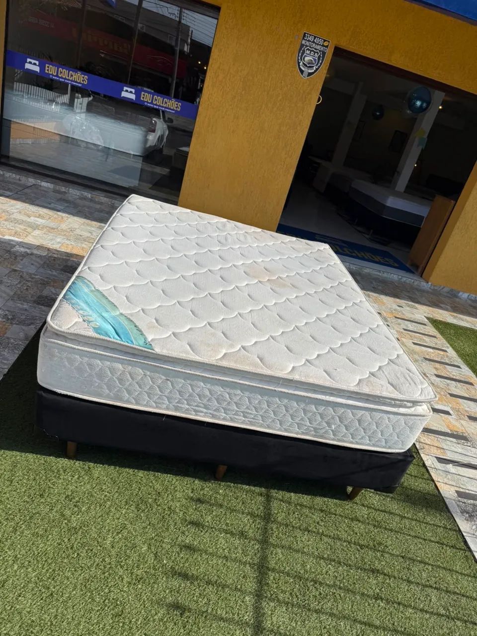 Cama box Queen size LE MARTAN USADA TOP - ENTREGAMOS  - Foto 4