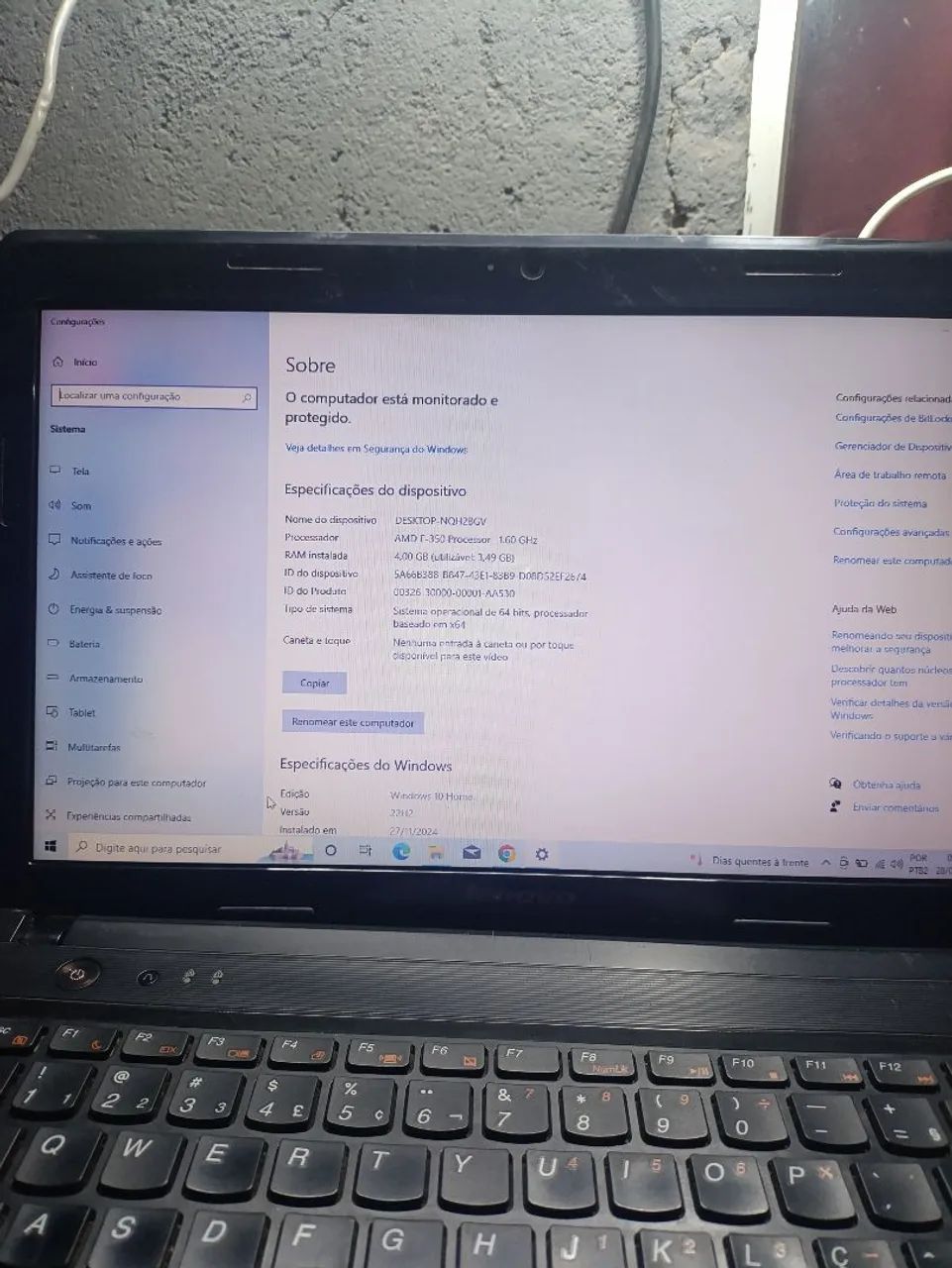 Notebook Lenovo E5  - Foto 3