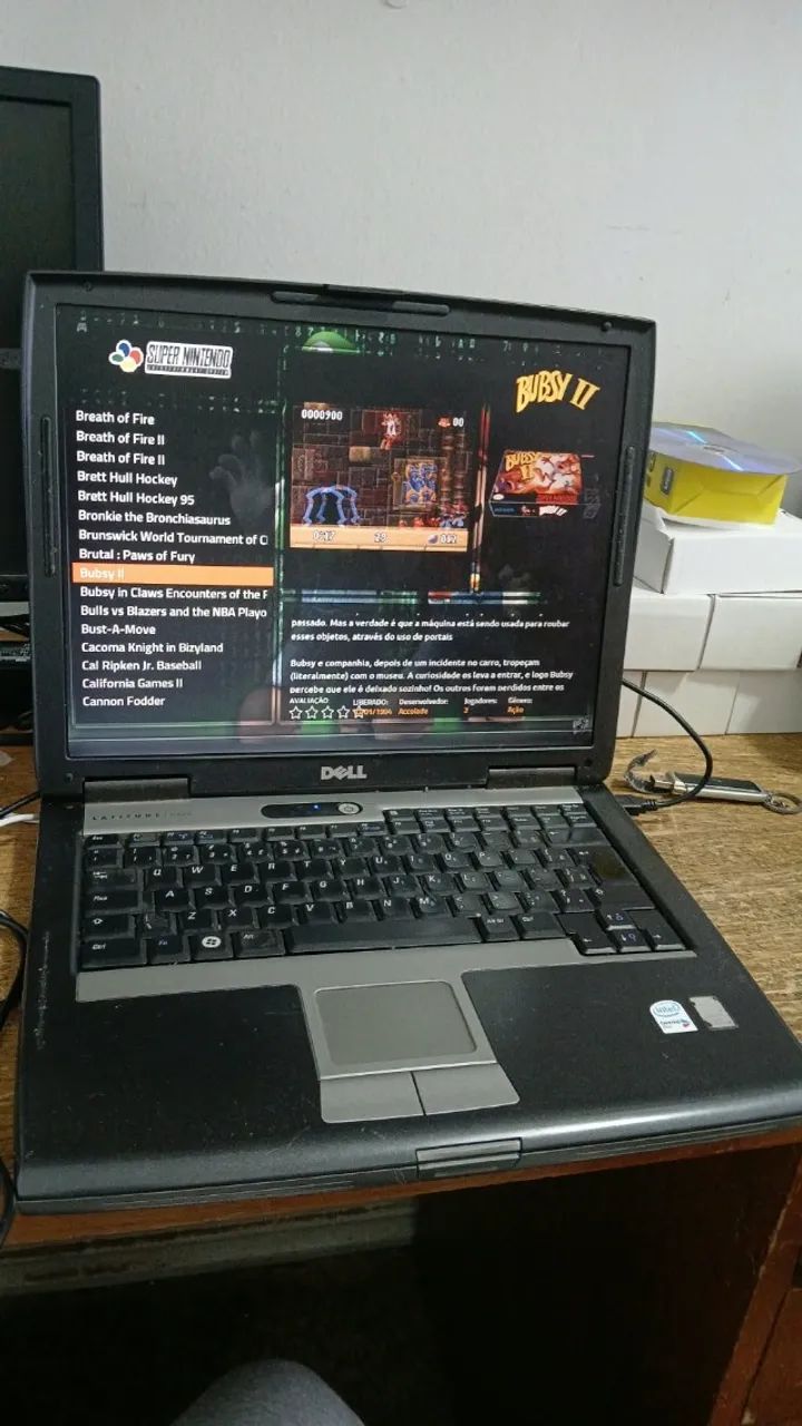 Notebook Dell com Porta Serial e Batocera linux - Foto 5