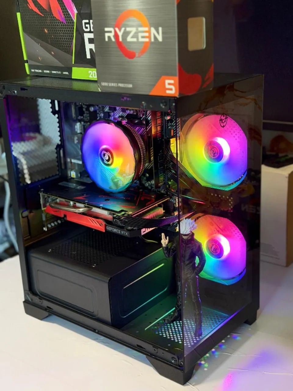 PC Gamer Ryzen 5 5600 + RTX 2060 + 16GB - TOP - Foto 2