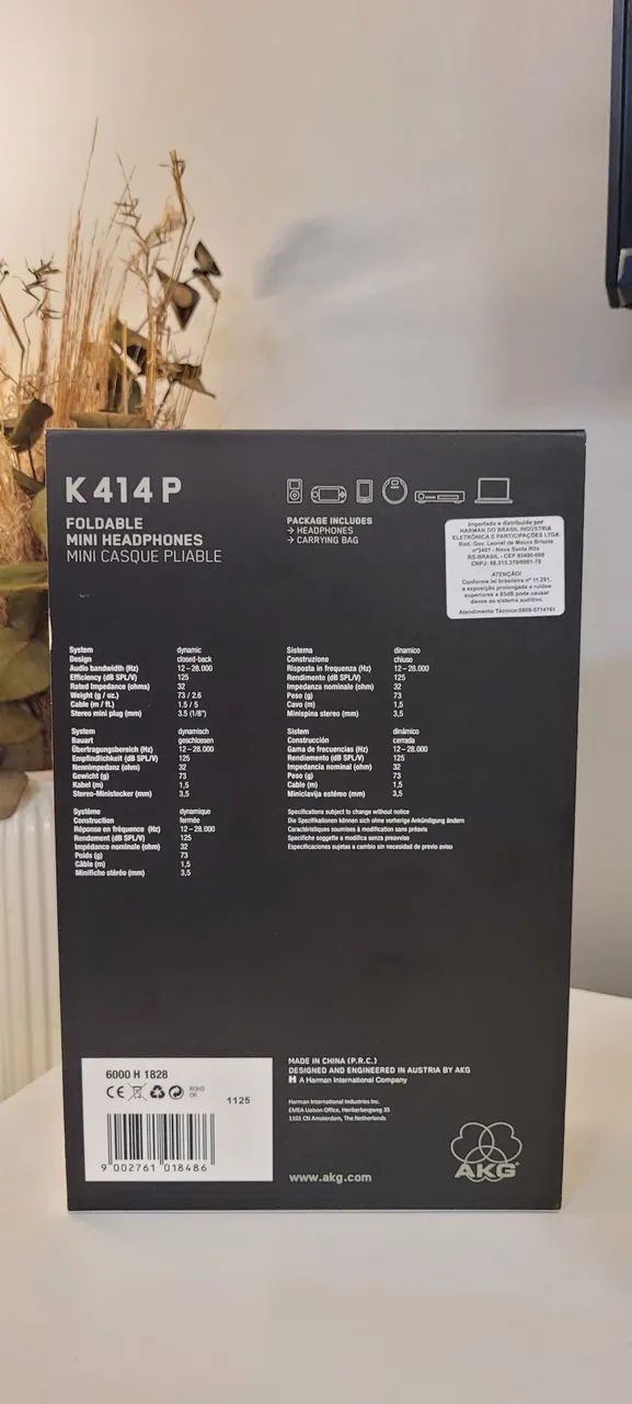 Fone AKG K41P - Foto 2