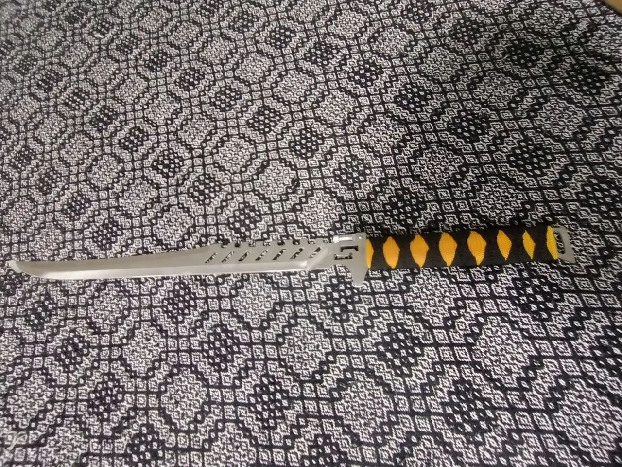 Espada em aço para decoração (Nova)