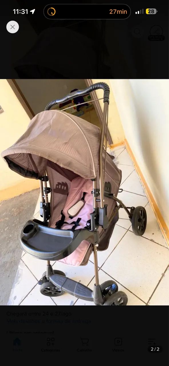 Carrinho de bebê 