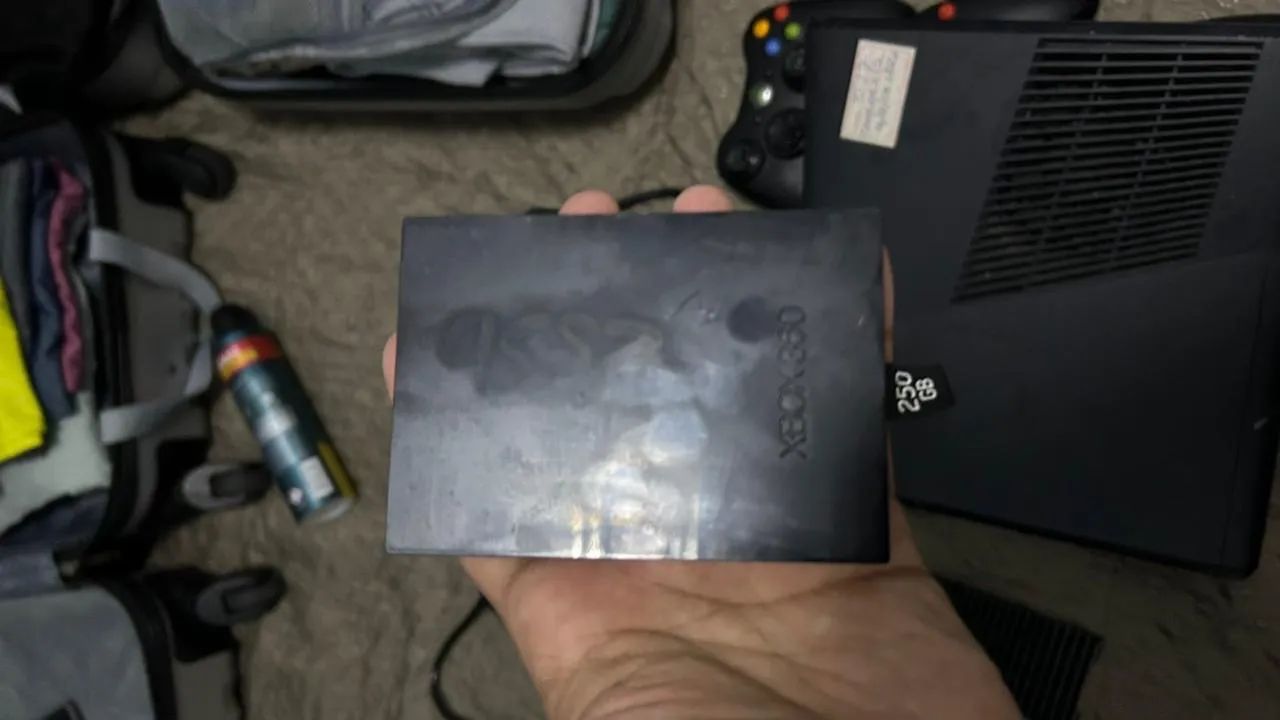 Xbox 360 DESBLOQUEADO mas com defeito no HD - Foto 3