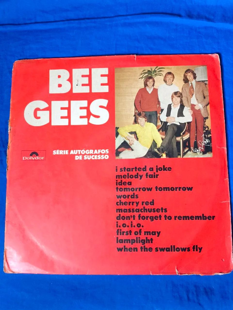 BEE GEES LP (Disco de Vinil) - SÉRIE AUTÓGRAFOS DE SUCESSO - POLYDOR 
