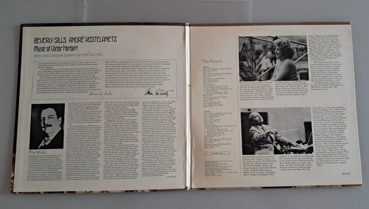 Beverly Sills e André Kostelanetz - Music of Victor Herbert - CDs