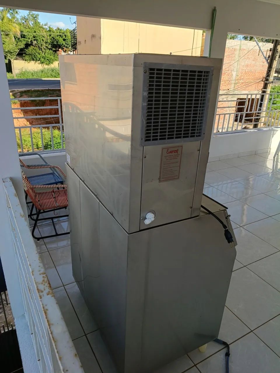 Máquina de Gelo Everest 150kg/24h - Semi Nova - Inox Industrial - Foto 4