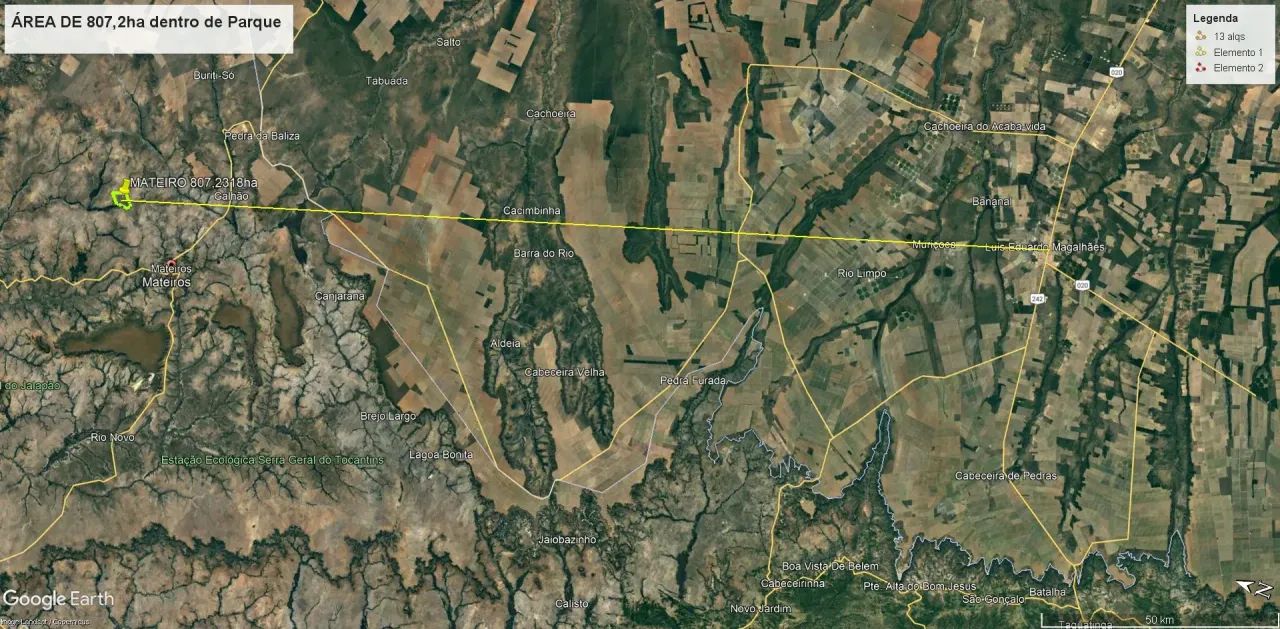 Área para Reserva LEGAL dentro do Parque Nacional das Nascentes - Foto 3
