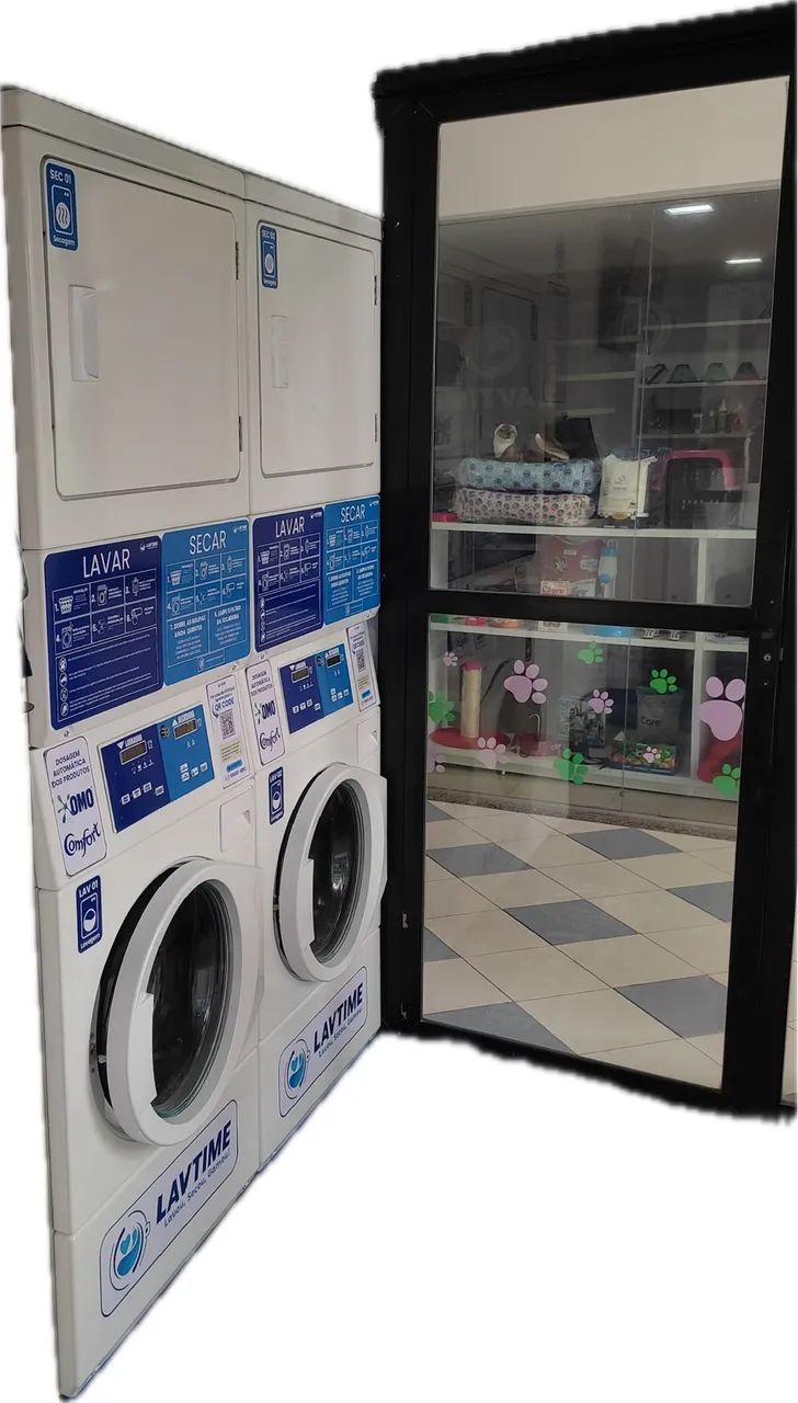 Vendo Lavanderia Automática completa 