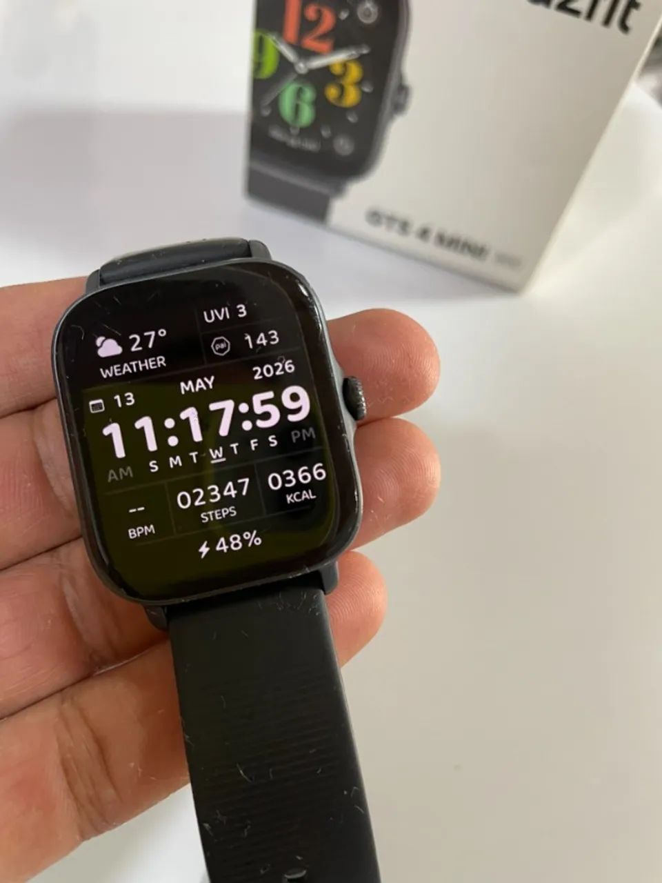 Amazfit GTS 4 Mini Completo Caixa Original - Funcionando Perfeito, Barato - Foto 4