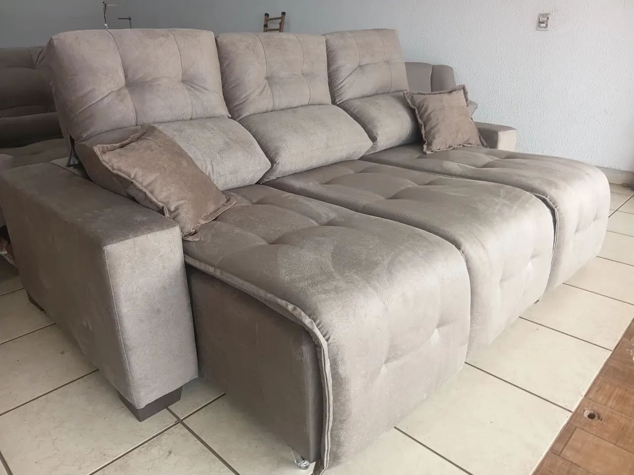 Sofá Retrátil e Reclinavel Pronto Entrega.  - Foto 4