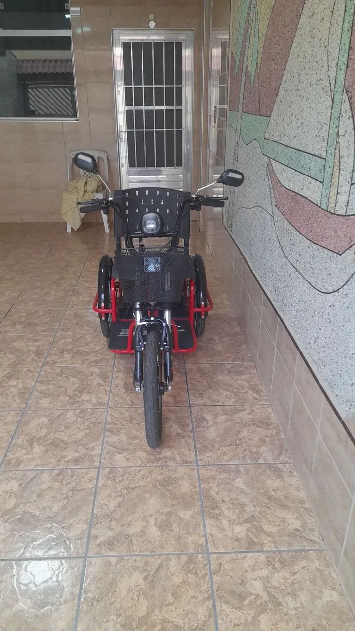 TRICICULO ELETRICO DUOS ECOBIKE - Foto 4
