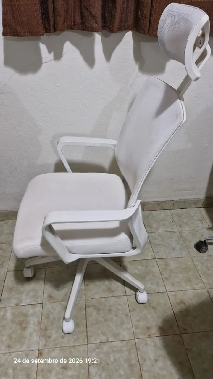 Mesa escritório branca - Foto 4
