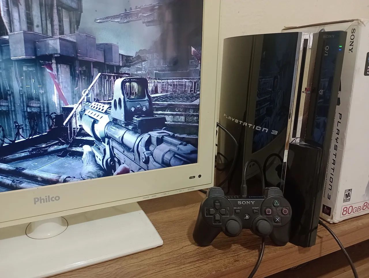 PS3 FAT 80GB RETROCOMPATIVEL COM  PS2 CFW4.93 - Foto 4