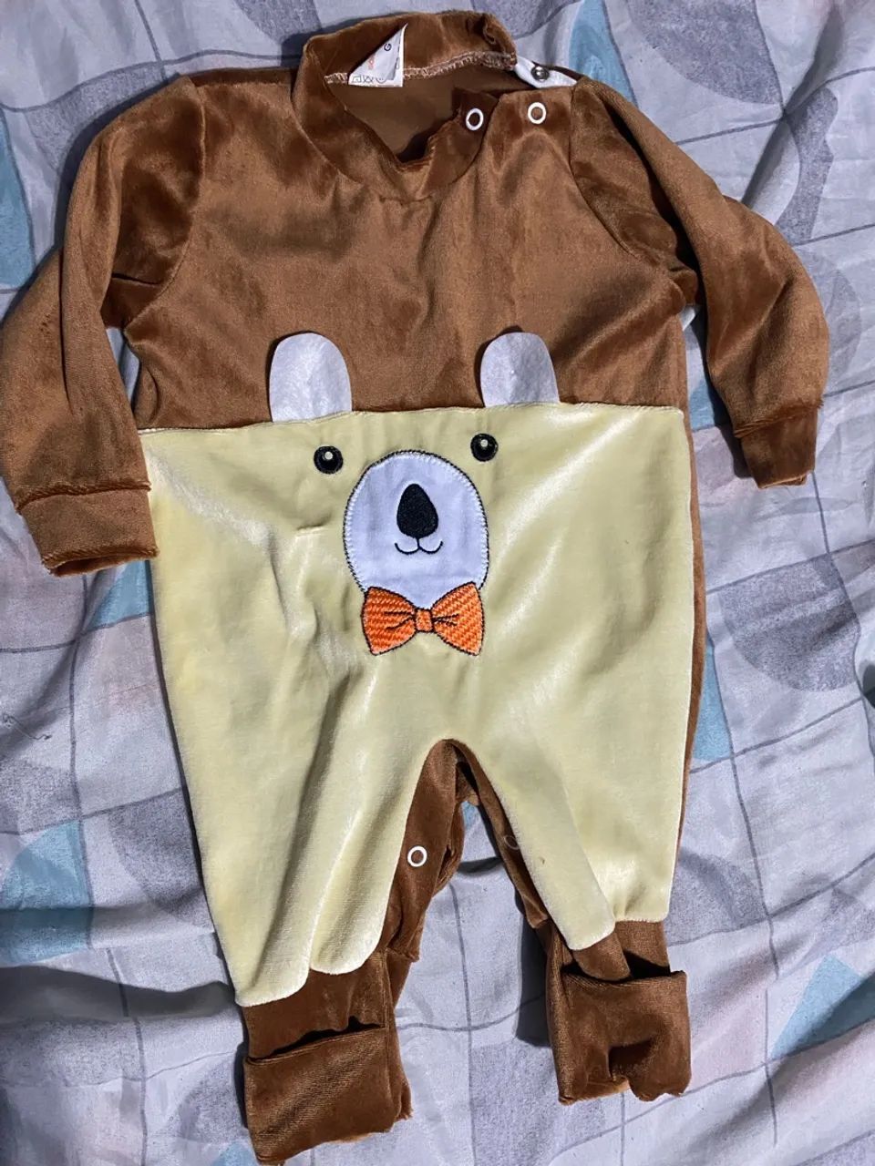 Cadeirinha de balanço e macacão  - Foto 4