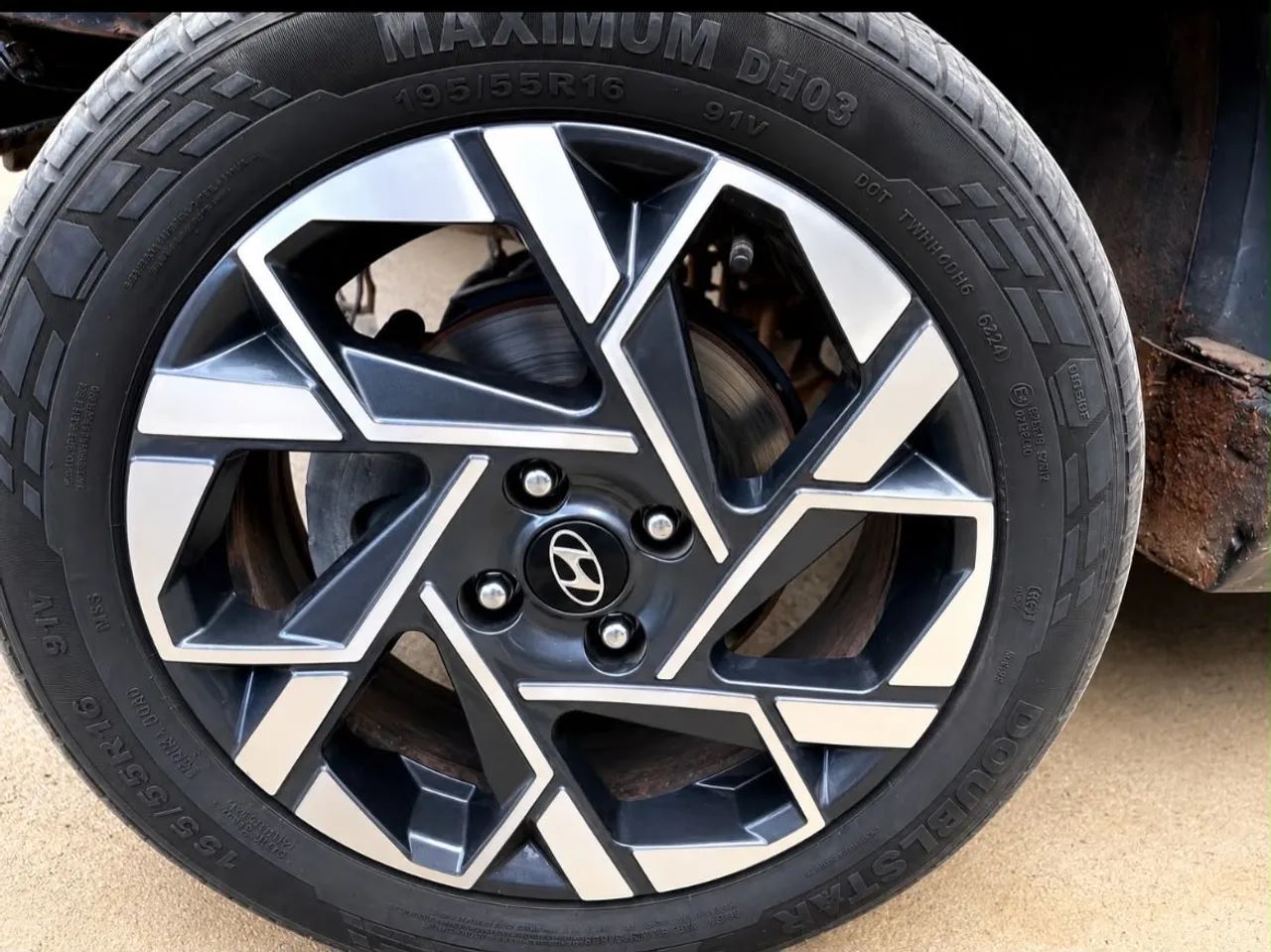 Roda hb20 novo 