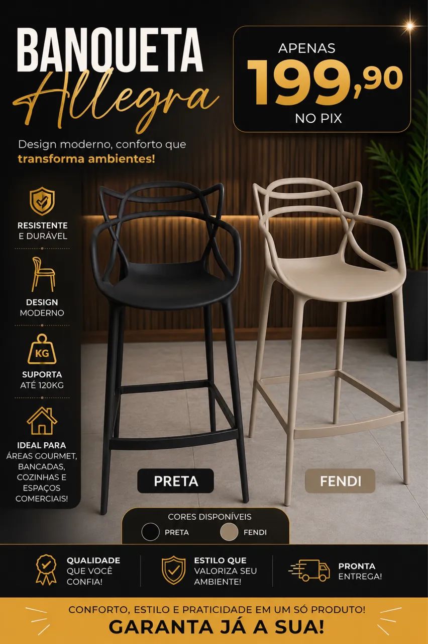 Banqueta allegra