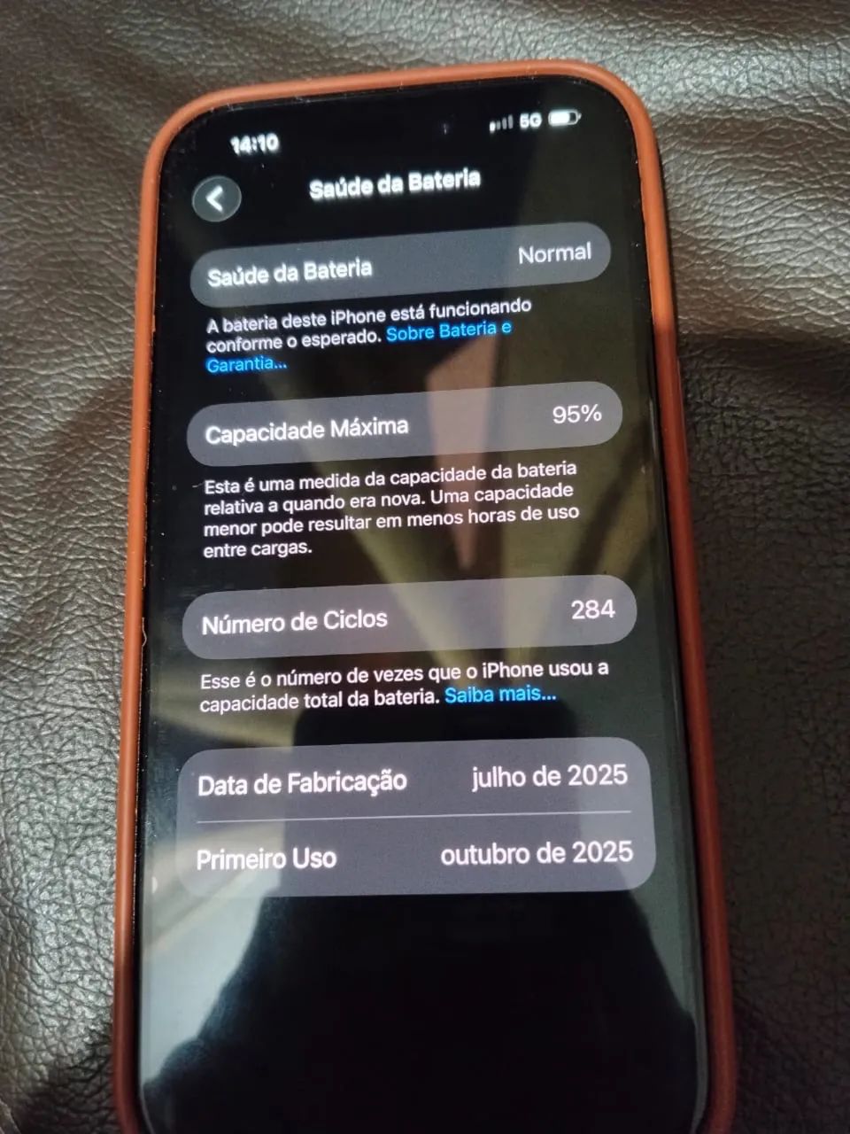 iPhone 15 ,bateria 95